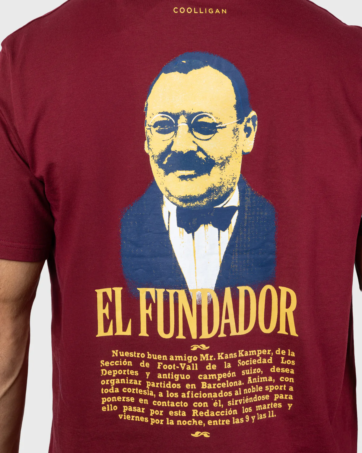 1899 EL FUNDADOR - Camiseta de fútbol retro - Image 2