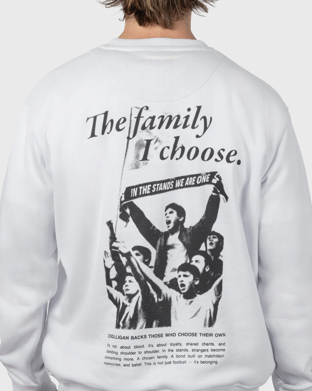 1985 THE FAMILY, I CHOOSE - Sudadera Fútbol Retro - Image 3