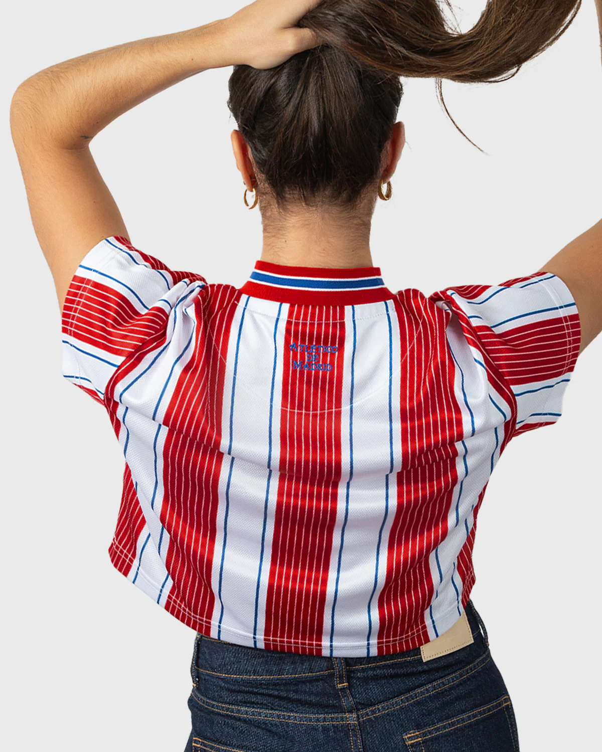 1996 ATLÉTICO DE MADRID Crop top - Camiseta fútbol retro - Image 4