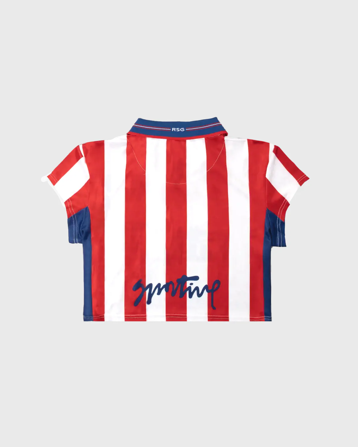 2000 REAL SPORTING DE GIJÓN Crop Top - Camiseta fútbol retro - Image 6