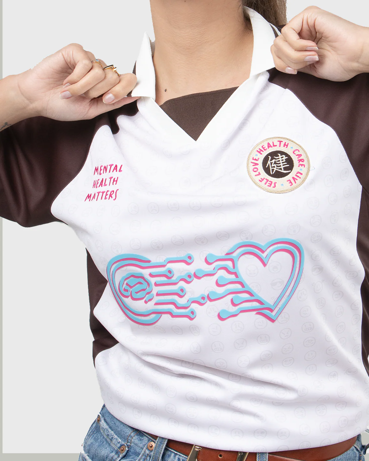 MENTAL HEALTH - Camiseta fútbol retro - Image 3